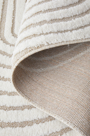 Features:  Colour	Natural, Beige and Ivory Style	Modern Material	Polypropylene Shape, Construction, Pile Height	Rectangle, Power Loomed, 12mm Country of Manufacture	Turkey